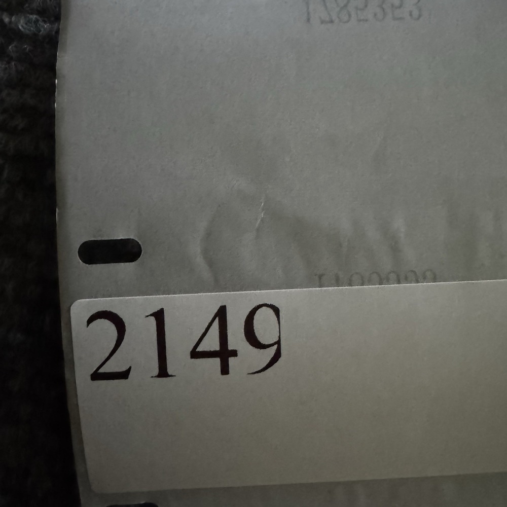 GRUNT STYLE Quarter Front Zip Sweat Wicking Size L Long Sleeve Waffle Top - Picture 12 of 12